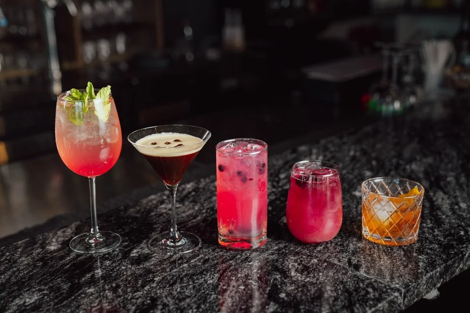 NV Restaurant & Bar's signature elevated pub food dishes in Edgemont, Edmonton