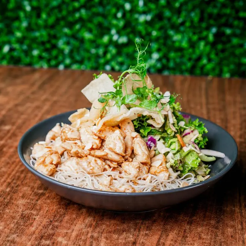 Sesame Chicken Salad at NV Restaurant & Bar in Edgemont, Edmonton, AB